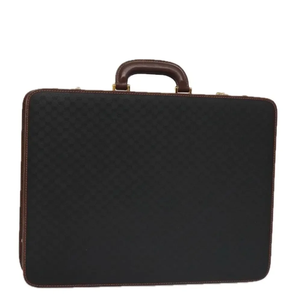 GUCCI Micro GG Canvas Trunk Black Gold